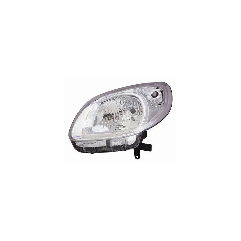 PROIETTORE SINISTRO H4 CON PARABOLA CROMATA CON PREDISPOSIZIONE REGOLAZIONE ELETTRICA NISSAN NV 250 X61 2019, RENAULT KANGOO KW