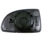 VETRO CON PIASTRA DESTRO TERMICO CONVESSO KIA RIO JB 20052011