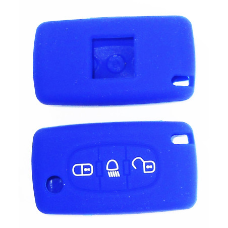 COVER CHIAVE BLU 3 TASTI: TASTO APERTURA TASTO CHIUSURA TASTO PORTELLONE PEUGEOT 207 WDWAWC 20062014      , PEUGEOT 307 3A3C 20