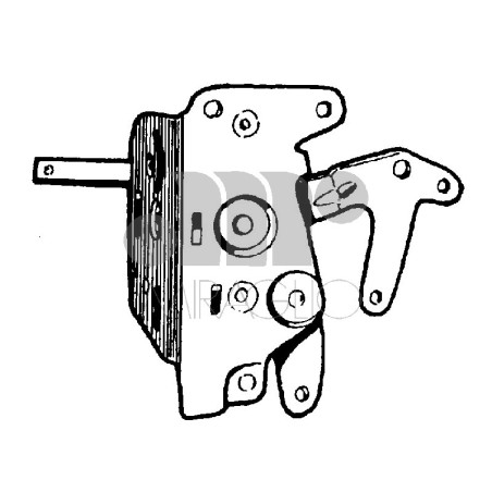 SERRATURA ANTERIORE DESTRO INTERNA MANUALE FIAT UNO 146158 19831989
