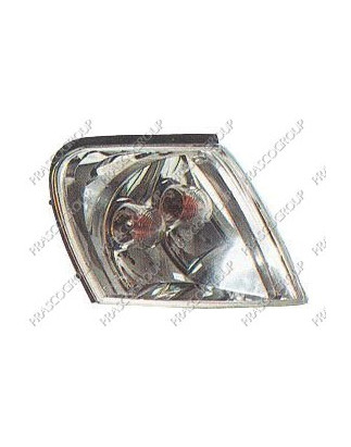 FANALE ANTERIORE DESTRO CON PORTALAMPADA BIANCO MITSUBISHI SPACE STAR DGA 19982005 VERS 1800CC