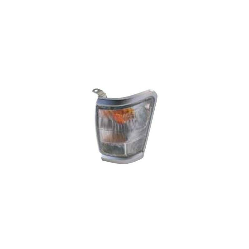 FANALE ANTERIORE SINISTRO BIANCO CON PORTALAMPADA CORNICE GRIGIA TOYOTA HI-LUX 2WD LN 145 19982001, TOYOTA HI-LUX 2WD YN 85 198
