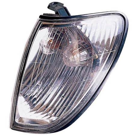 FANALE ANTERIORE DESTRO SENZA PORTALAMPADA BIANCO TOYOTA LAND CRUISER J10 19982007 VERS 122002