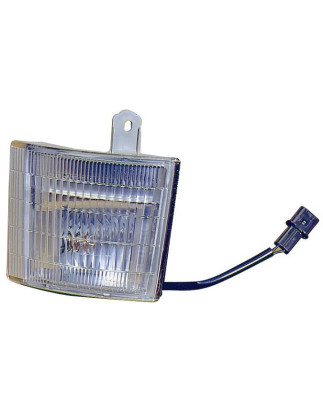 FANALE ANTERIORE DESTRO BIANCO CON PORTALAMPADA MITSUBISHI CANTER FE5FE6FB5FB6 19962005