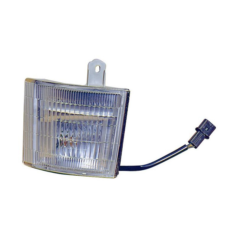 FANALE ANTERIORE DESTRO BIANCO CON PORTALAMPADA MITSUBISHI CANTER FE5FE6FB5FB6 19962005
