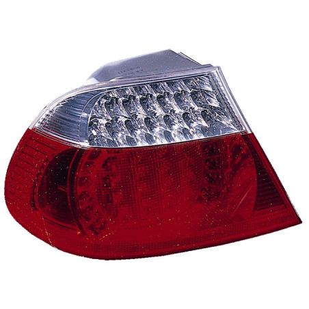 FANALE POSTERIORE DESTRO BIANCOROSSO LED SENZA PORTALAMPADA LED ESTERNO BMW SERIES 3 COUPECABRIO E46 20032006