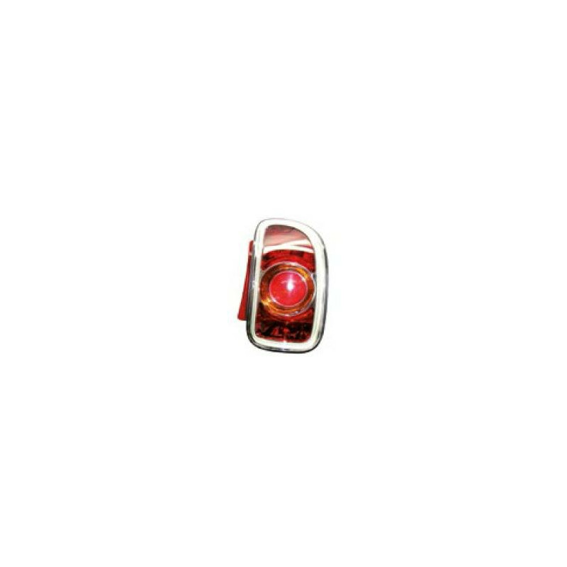 FANALE POSTERIORE DESTRO CON PORTALAMPADA LED ARANCIOROSSO MINI CABRIO R57 20102015, MINI CLUBMAN R55 20102015, MINI COOPERONE 