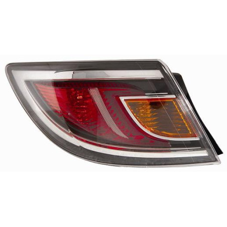 FANALE POSTERIORE SINISTRO SENZA PORTALAMPADA 5 PORTE ROSSO MAZDA 6 GHGJGL 20082013 VERS 2011