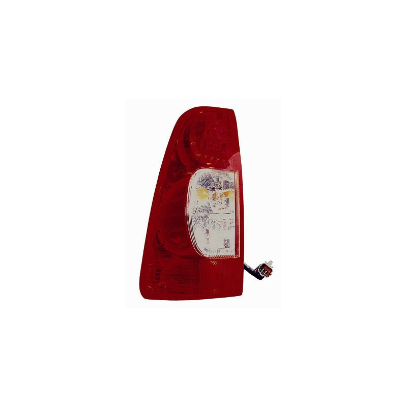 FANALE POSTERIORE SINISTRO BIANCOROSSO SENZA PORTALAMPADA FONDO FUME ISUZU PU D-MAX TFRTFS 20072013