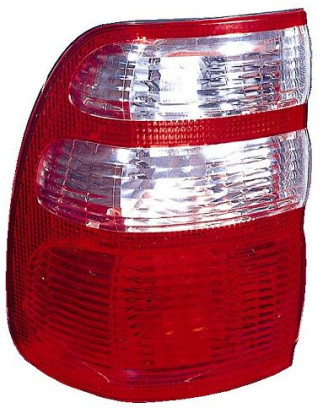 FANALE POSTERIORE SINISTRO CON PORTALAMPADA BIANCOROSSO ESTERNO TOYOTA LAND CRUISER J10 19982007