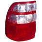 FANALE POSTERIORE SINISTRO CON PORTALAMPADA BIANCOROSSO ESTERNO TOYOTA LAND CRUISER J10 19982007