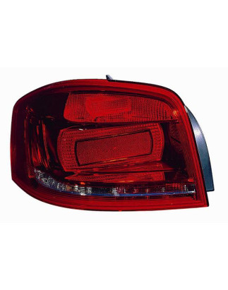 FANALE POSTERIORE SINISTRO SENZA PORTALAMPADA 3 PORTE AUDI A3 8P18PA 20032008 VERS 072008, AUDI A3 8P18PA8P7 20082012 VERS 2010