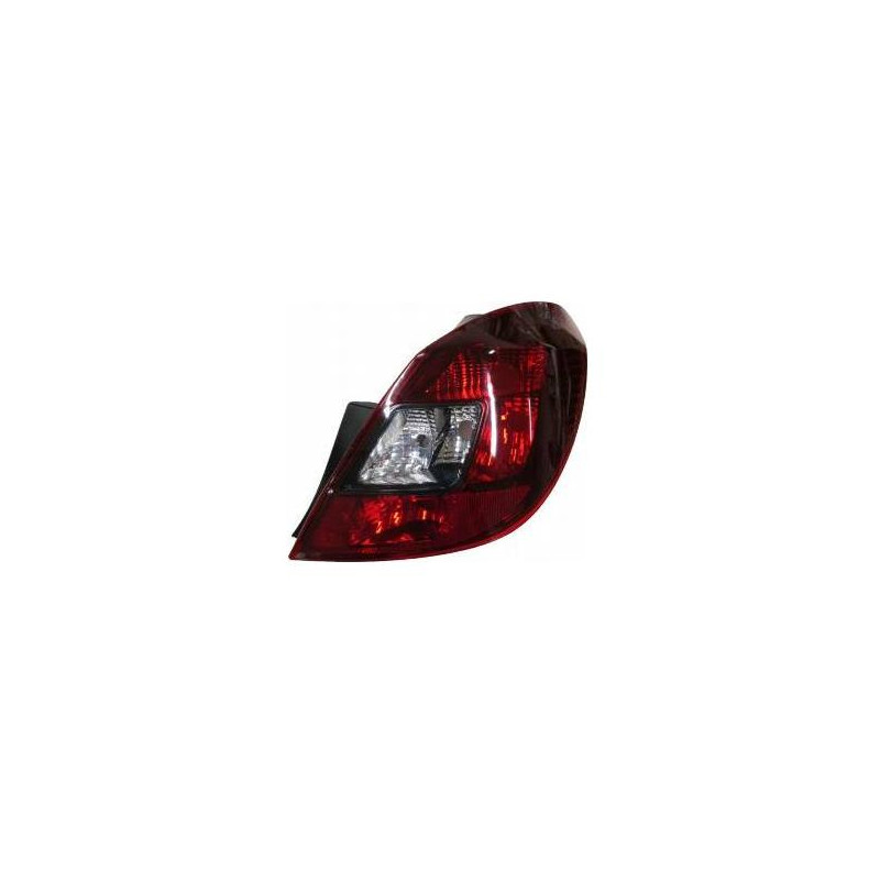 FANALE POSTERIORE SINISTRO SENZA PORTALAMPADA 5 PORTE FONDO SCURO OPEL CORSA D S07 20062015 VERS 5P