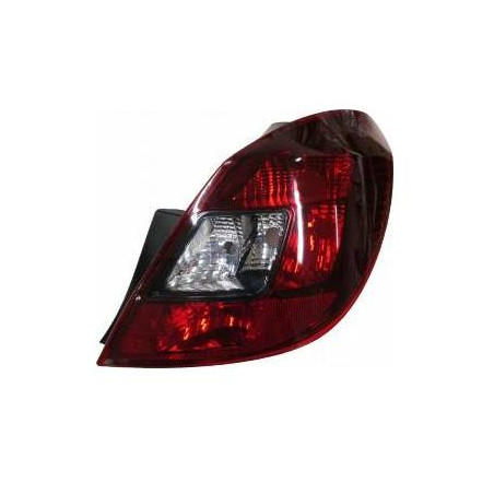 FANALE POSTERIORE SINISTRO SENZA PORTALAMPADA 5 PORTE FONDO SCURO OPEL CORSA D S07 20062015 VERS 5P