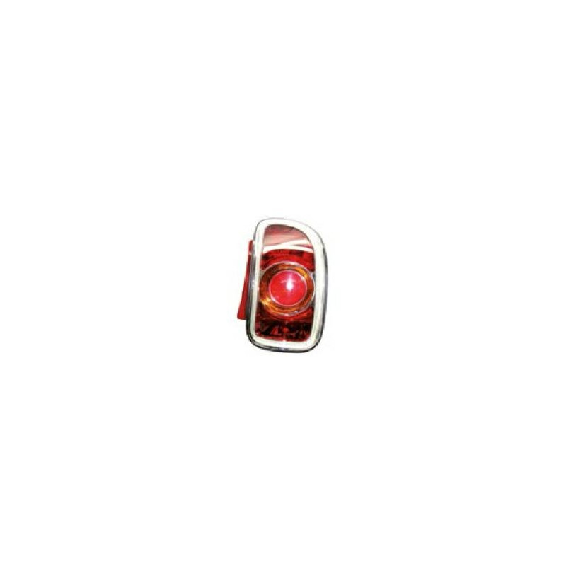 FANALE POSTERIORE SINISTRO CON PORTALAMPADA LED ARANCIOROSSO MINI CABRIO R57 20102015, MINI CLUBMAN R55 20102015, MINI COOPERON