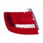 FANALE POSTERIORE SINISTRO SENZA PORTALAMPADA LED BIANCOROSSO LED ESTERNO AUDI A6 4FH4F24F5 20082010