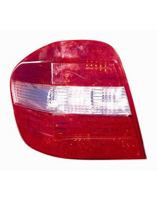 FANALE POSTERIORE SINISTRO BIANCOROSSO SENZA PORTALAMPADA BASE GRIGIA MERCEDES-BENZ ATEGO C236A236 1997, MERCEDES-BENZ ML W164 