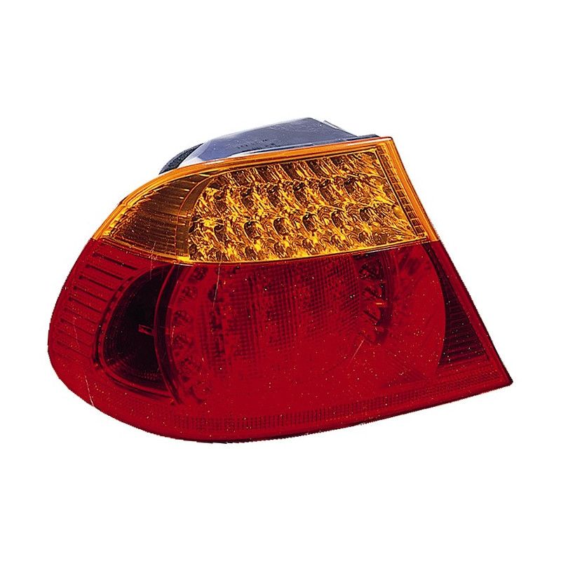 FANALE POSTERIORE DESTRO ARANCIOROSSO CON PORTALAMPADA LED BMW SERIES 3 COUPECABRIO E46 20032006
