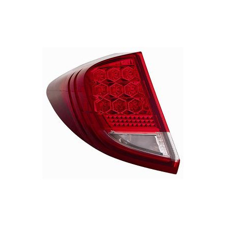 FANALE POSTERIORE SINISTRO CON PORTALAMPADA 5 PORTE LED LED ESTERNO HONDA CIVIC HB-LB FK 20122016 VERS 2014