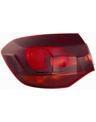 FANALE POSTERIORE DESTRO SENZA PORTALAMPADA 5 PORTE ROSSO SCURO ESTERNO OPEL ASTRA J 3DGTC P10 2011 VERS SW, OPEL ASTRA J 5DSW 