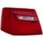 FANALE POSTERIORE SINISTRO CON PORTALAMPADA LED LED ESTERNO AUDI A6 4GH4GJ4G24GC4G54GD 20102014