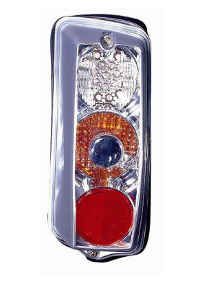 FANALE POSTERIORE DESTRO CON PORTALAMPADA FIAT 500 F  L  R 19651975