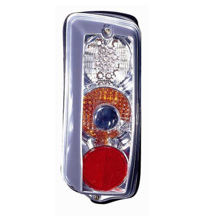 FANALE POSTERIORE DESTRO CON PORTALAMPADA FIAT 500 F  L  R 19651975