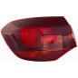 FANALE POSTERIORE SINISTRO SENZA PORTALAMPADA 5 PORTE ROSSO SCURO ESTERNO OPEL ASTRA J 3DGTC P10 2011 VERS SW, OPEL ASTRA J 5DS