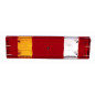 FANALE POSTERIORE SINISTRO CON PORTALAMPADA 7 FUNZIONI CON CATADIOTTRO CON LUCE TARGA MERCEDES-BENZ ACTROS MP2MP3 20032008, MER