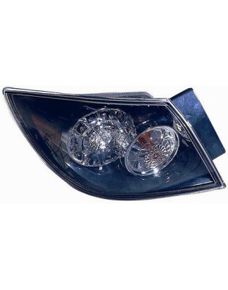 FANALE POSTERIORE DESTRO SENZA PORTALAMPADA 5 PORTE CRYSTAL LED ESTERNO MAZDA 3 SDN-HB BK 20042008