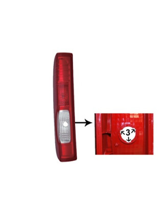 FANALE POSTERIORE DESTRO 3 PORTE SENZA PORTALAMPADA ATTACCO A 3 FORI NISSAN PRIMASTAR X83 20062016, OPEL VIVARO X83 20062014, R