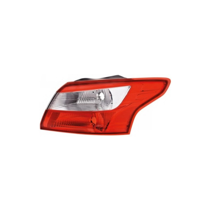 FANALE POSTERIORE SINISTRO 5 PORTE SENZA PORTALAMPADA ESTERNO FORD FOCUS DH 20112014
