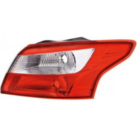 FANALE POSTERIORE SINISTRO 5 PORTE SENZA PORTALAMPADA ESTERNO FORD FOCUS DH 20112014