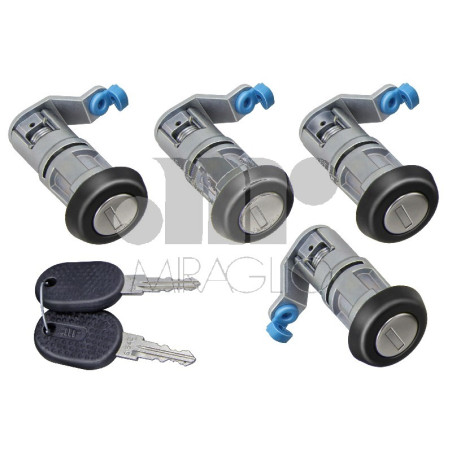 IMPARIGLIO 4 PEZZI ANTERIOREPOSTERIORE DESTROSINISTRO 2 BOCCOLE PORTA CABINA, 1 LATERALE E 1 POSTERIORE IVECO DAILY 20002007