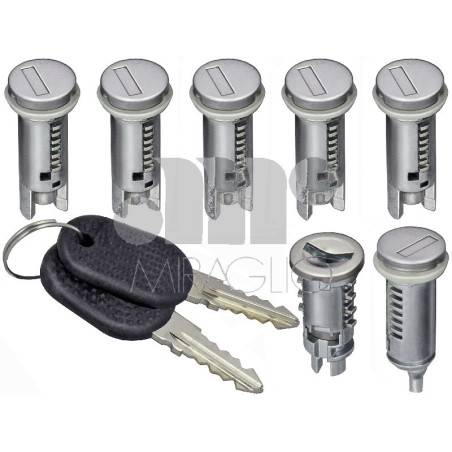 IMPARIGLIO 7 PEZZI ANTERIOREPOSTERIORE DESTROSINISTRO 1 AVVIAMENTOA , 5 PORTEB , 1 TAPPO BENZINAC CITROEN JUMPER I 230L230P230 