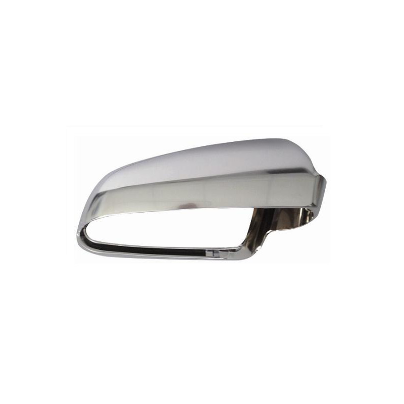 CALOTTA SINISTRA CROMATA IN ALLUMINIO AUDI A3 8P18PA 20032008, AUDI A4 8E28E5 20002004, AUDI A4 8E28E5 20042007, AUDI A6 4F24F5