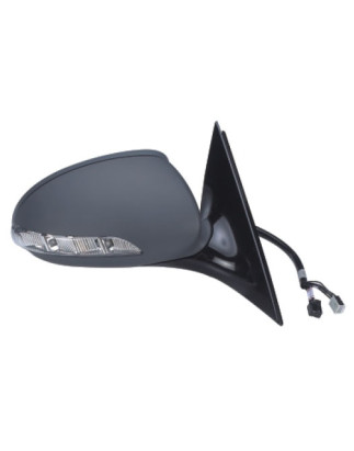 RETROVISORE ELETTRICO SINISTRO 13 PIN CON PRIMER TERMICO ASFERICO CON FANALINO INTEGRATO CON LUCE DI CORTESIA CON MEMORIA MERCE