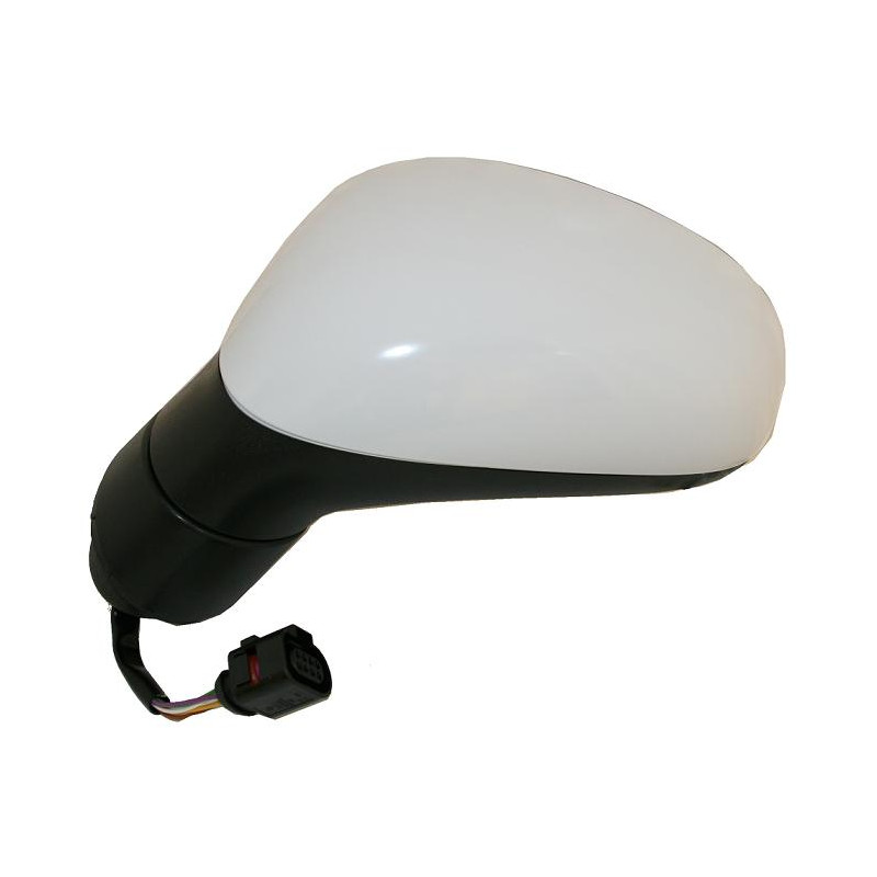 RETROVISORE ELETTRICO SINISTRO 5 PIN CON PRIMER TERMICO ASFERICO SEAT LEON 1P1 20052013 VERS 2009