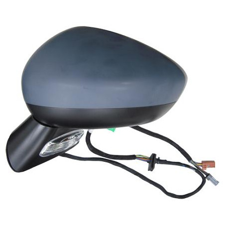 RETROVISORE ELETTRICO SINISTRO 15 PIN CON PRIMER TERMICO ASFERICO RICHIUDIBILE ELETTRICAMENTE CON FANALINO INTEGRATO CON MEMORI