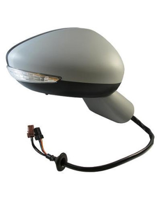 RETROVISORE ELETTRICO DESTRO 12 PIN CON PRIMER TERMICO VETRO CONVESSO RICHIUDIBILE ELETTRICAMENTE CON FANALINO INTEGRATO CON LU