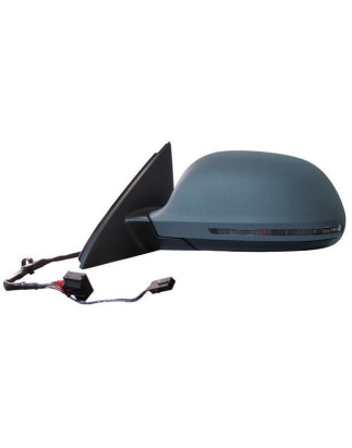 RETROVISORE ELETTRICO SINISTRO 8 PIN CON PRIMER TERMICO ASFERICO CON FANALINO INTEGRATO CON LANE ASSIST AUDI A3 8P18PA8P7 20082