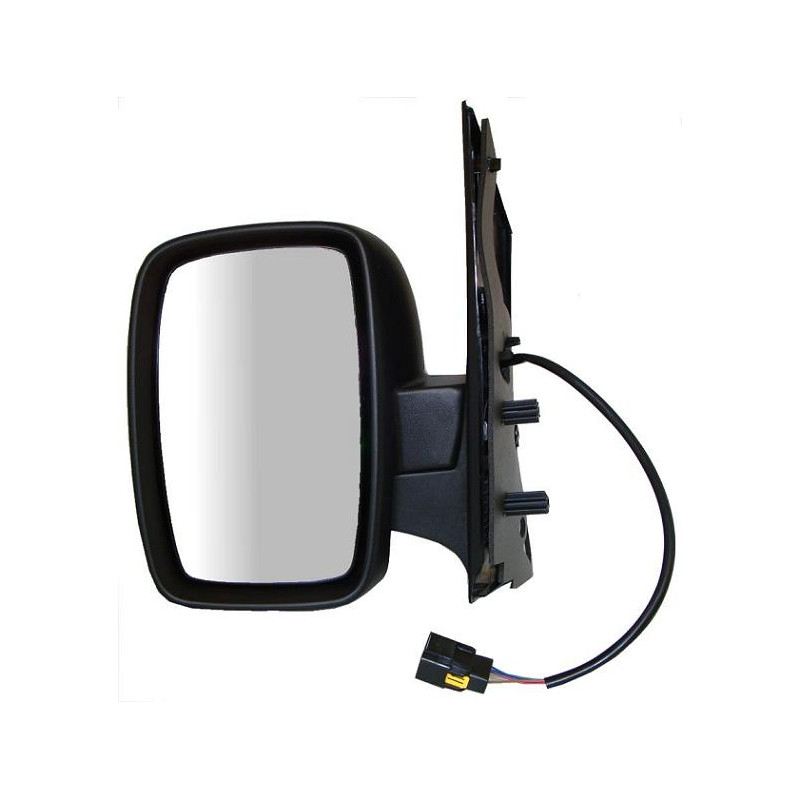 RETROVISORE ELETTRICO DESTRO NERO 9 PIN TERMICO VETRO CONVESSO RICHIUDIBILE ELETTRICAMENTE CON SONDA CITROEN JUMPY VF7 20072016