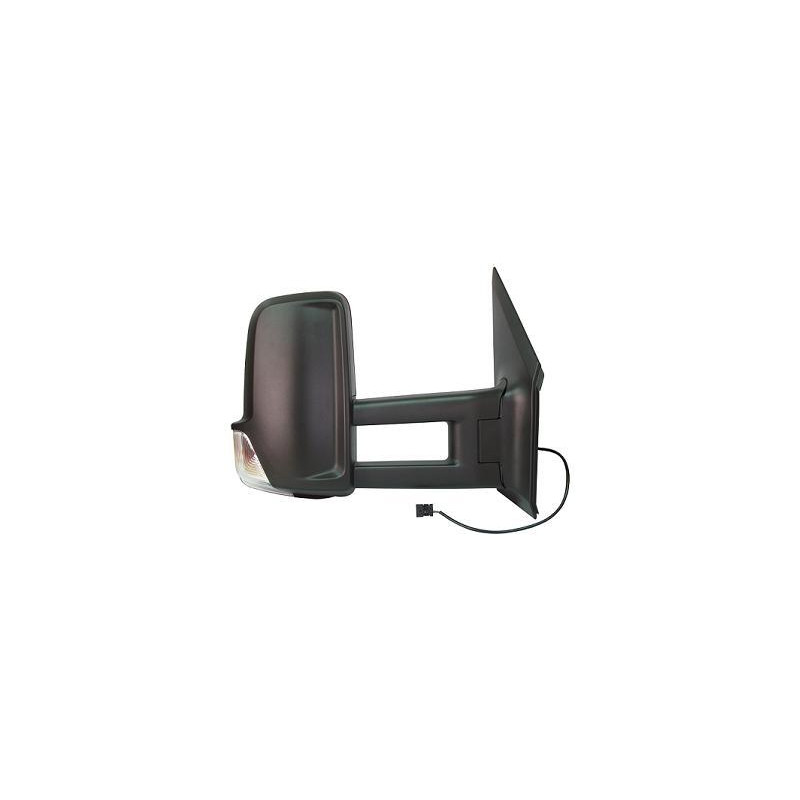 RETROVISORE ELETTRICO DESTRO BRACCIO LUNGO 6 PIN TERMICO CON FANALINO INTEGRATO CON CABLAGGIO CORTO MERCEDES-BENZ SPRINTER 2084