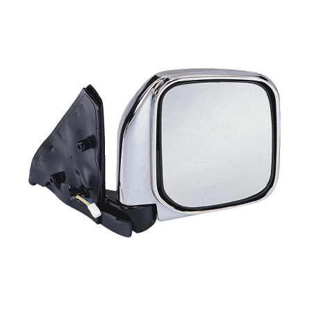 RETROVISORE ELETTRICO SINISTRO CROMATO 5 PIN TERMICO MITSUBISHI PAJERO V6WV7W 20012007