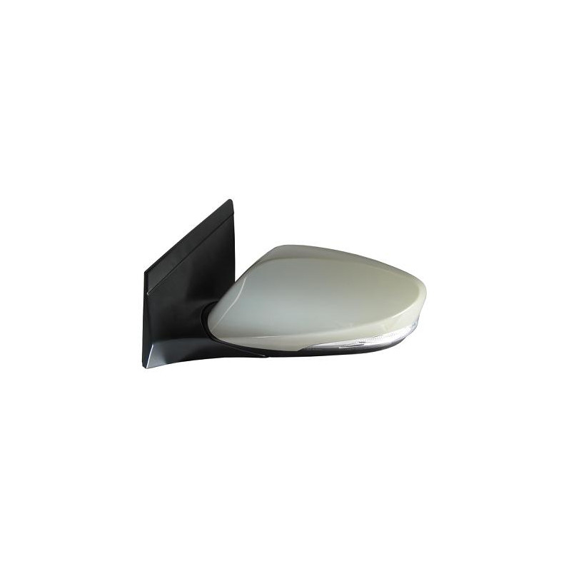 RETROVISORE ELETTRICO SINISTRO 10 PIN CON PRIMER TERMICO VETRO CONVESSO RICHIUDIBILE ELETTRICAMENTE CON FANALINO INTEGRATO LED 
