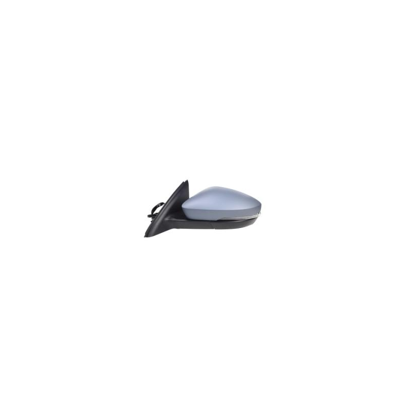 RETROVISORE ELETTRICO DESTRO 11 PIN CON PRIMER TERMICO VETRO CONVESSO RICHIUDIBILE ELETTRICAMENTE CON FANALINO INTEGRATO CON LU