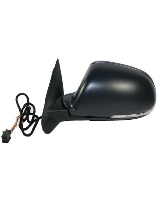 RETROVISORE ELETTRICO SINISTRO 11 PIN CON PRIMER TERMICO ASFERICO RICHIUDIBILE ELETTRICAMENTE CON FANALINO INTEGRATO CON LUCE D