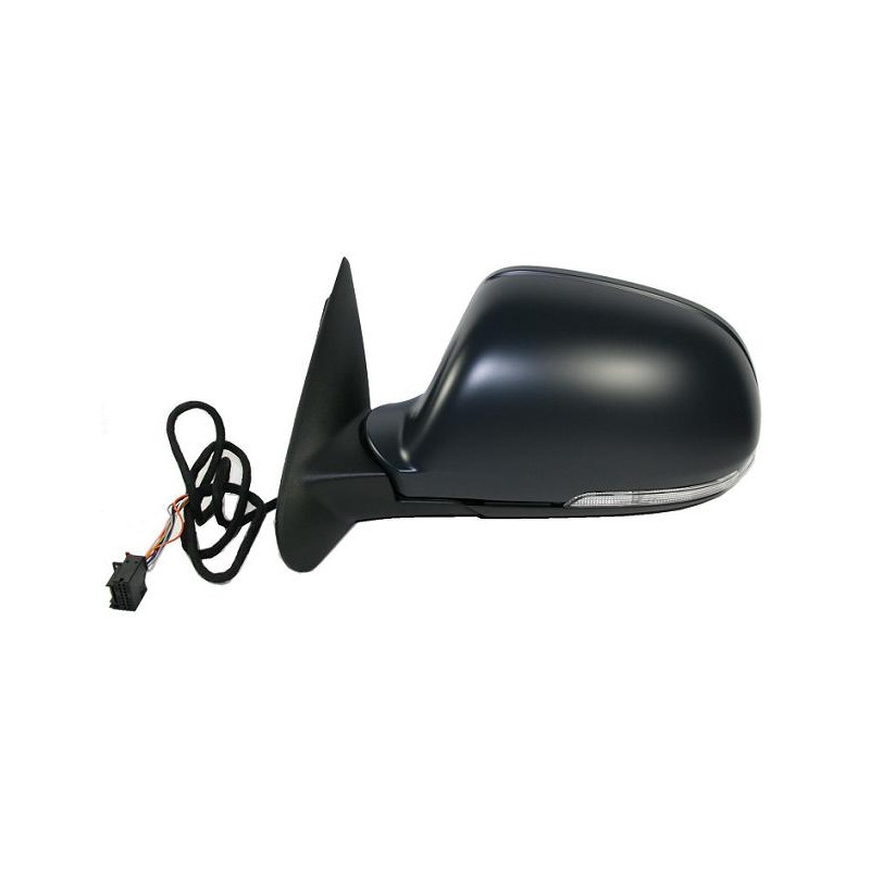 RETROVISORE ELETTRICO SINISTRO 11 PIN CON PRIMER TERMICO ASFERICO RICHIUDIBILE ELETTRICAMENTE CON FANALINO INTEGRATO CON LUCE D