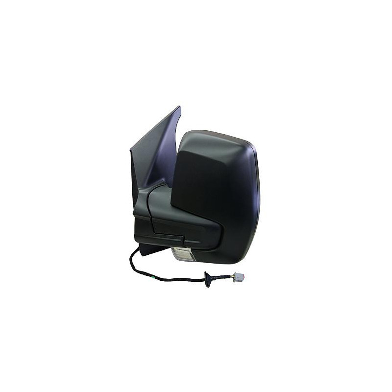 RETROVISORE MANUALE SINISTRO NERO 2 PIN VETRO CONVESSO CON FANALINO INTEGRATO FORD TRANSITTOURNEO CUSTOM FYFZ 20132018, FORD TR