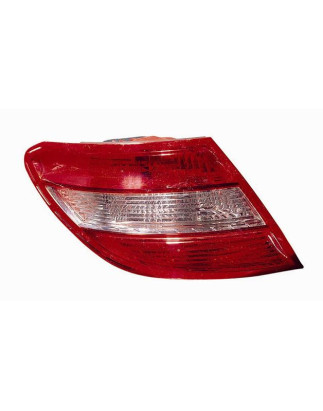 FANALE POSTERIORE DESTRO BIANCOROSSO SENZA PORTALAMPADA MERCEDES-BENZ C CLASS W204 20072011